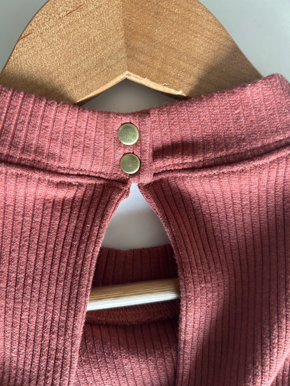Free People Ribbed Tank Top - Rust - Picture 5 of 8